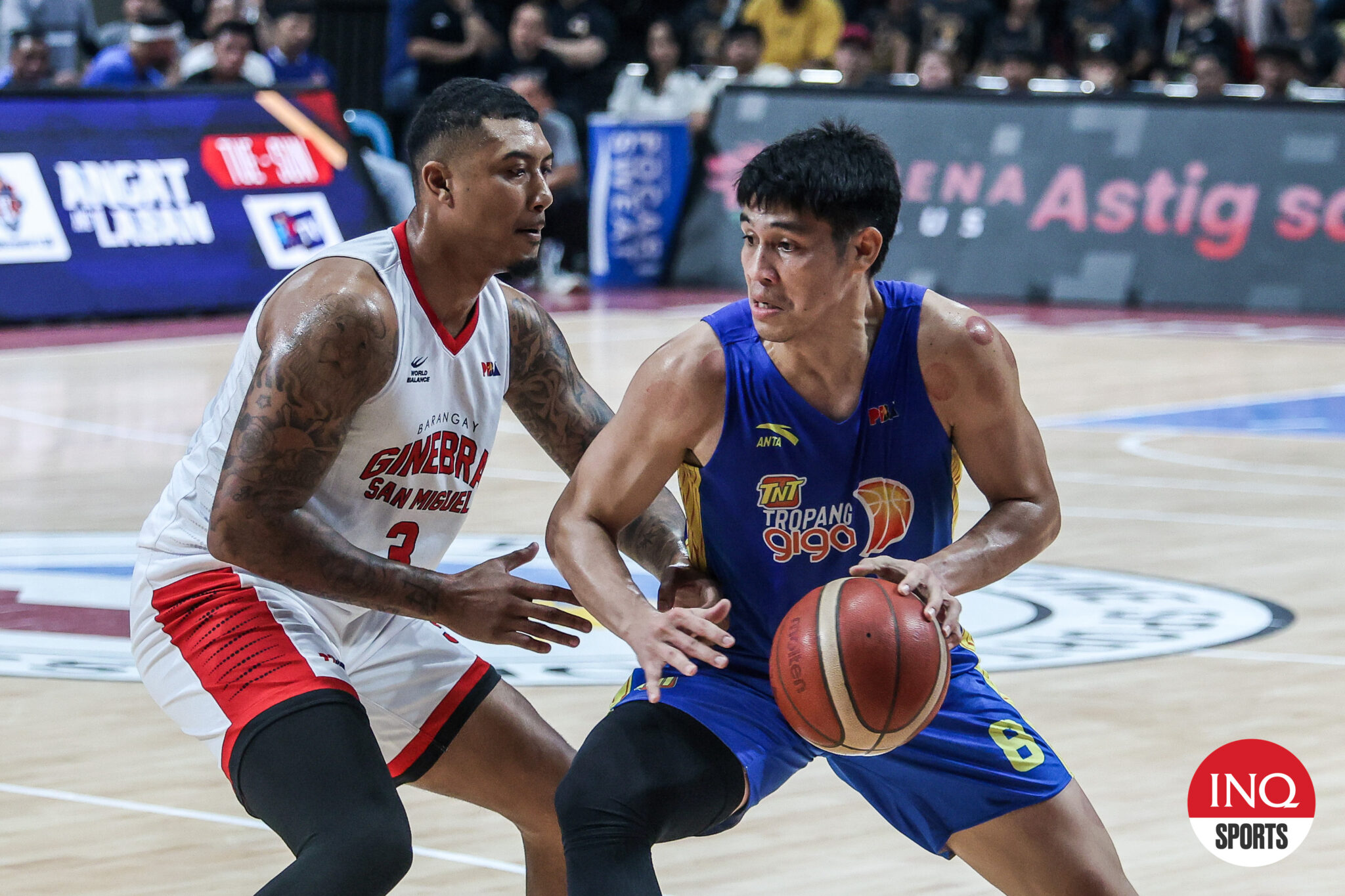 Ginebra Nakaalpas sa TNT upang Itabla ang PBA Finals Series