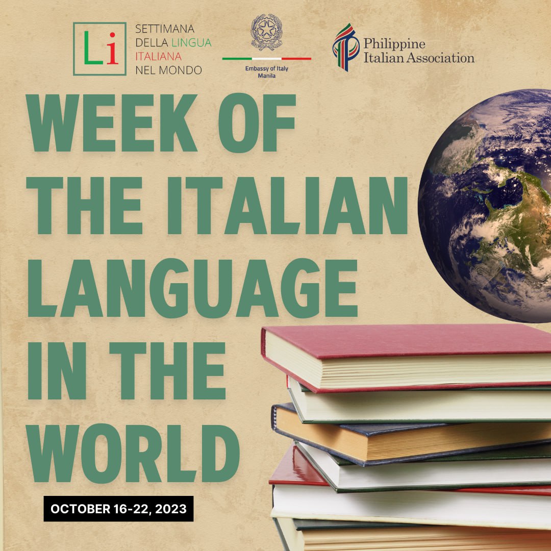 Embassy of Italy in PH kicks off Italian Language Week  with focus on sustainability