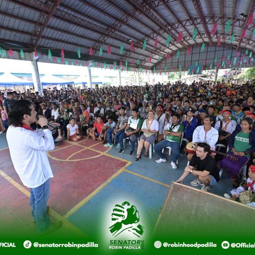 Sen. Robin, Nangako ng Farm-to-Market Roads at Mas Maraming Karapatan para sa Mangyan