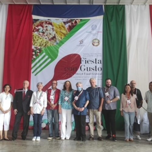 ITALIAN ENVOY HOSTS ITALIAN STREET FOOD FESTIVAL TO HELP UNDERPRIVILEGED KIDS IN TONDO